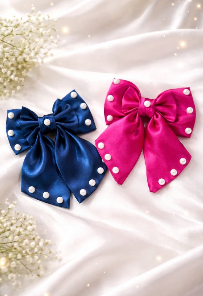 Combo of 2 premium pearl bow