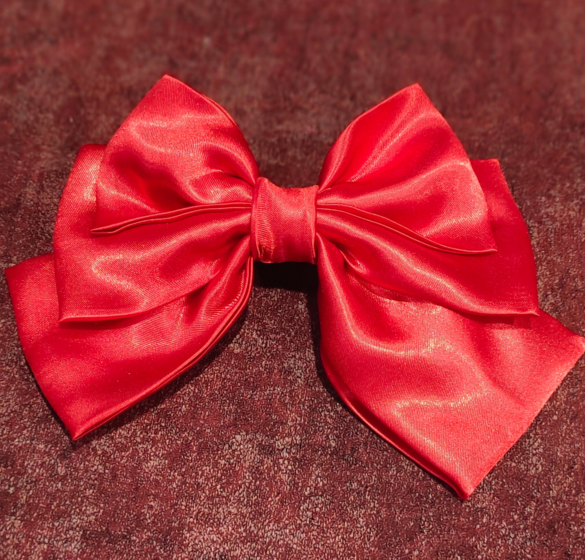 Premium satin 3 layer bow